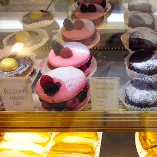 Some of the yummy treats at Le Petit Parisien