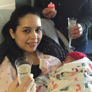 Ana Clara was under family pressure to get a c-section